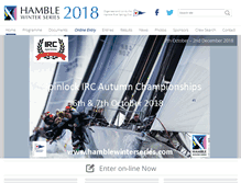 Tablet Screenshot of hamblewinterseries.com